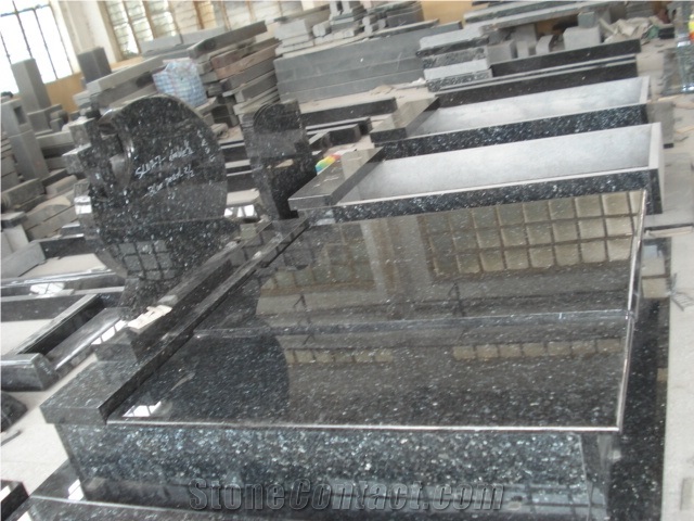 Blue Pearl Granite Monuments