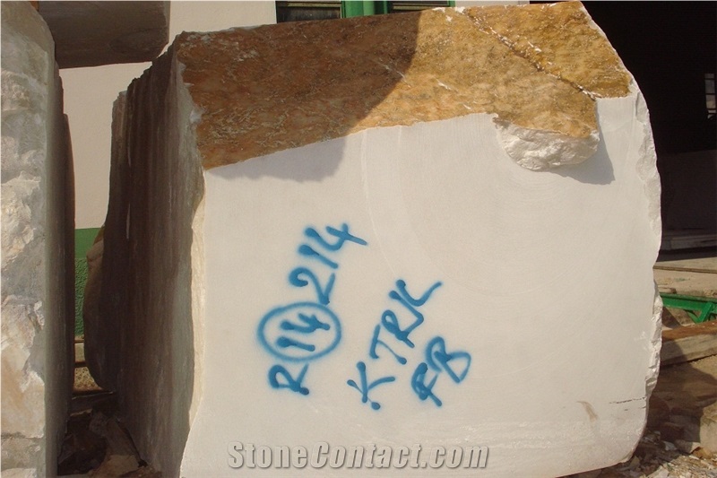Afyon White Marble Blocks
