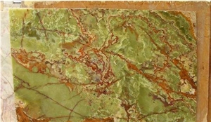 Green Onyx Tiles Slabs