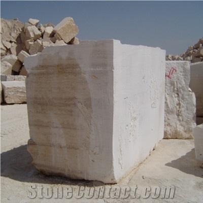 Iran Travertine Blocks, Iran Beige Travertine