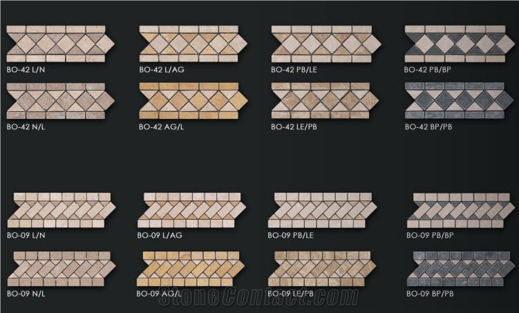 Marble Mosaic Border Collection