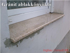 Yellow Granite Window Sills