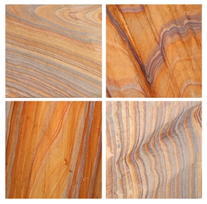 Rainbow Sandstone Slabs & Tiles Rainbow Sandstone Slabs & Tiles