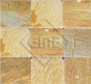Harvest Gold Slate Slabs & Tiles