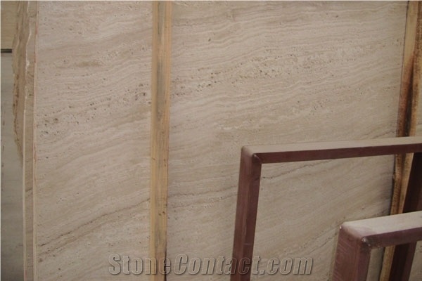 Iran White Travertine Slabs