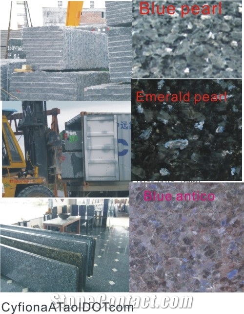 Blue Antico Granite Slabs & Tiles, Norway Brown Granite