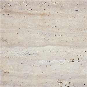 Light Travertine Veincut Unfilled Honed