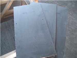 Black Slate Roofing Tile, Spain Black Slate