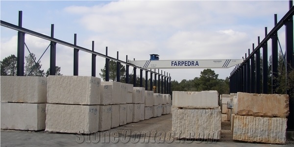 Beige Limestone Blocks, Portuguese Limestone