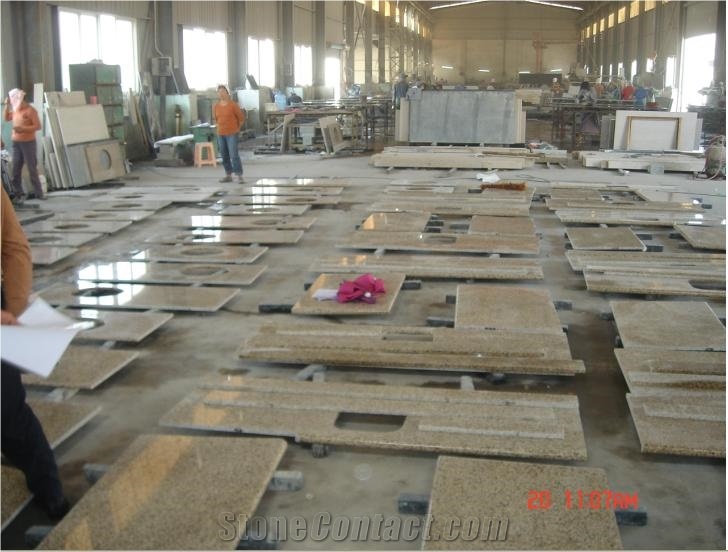 G682 Granite Countertop, Gold Granite