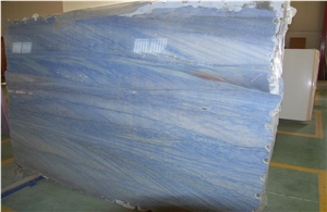 Azul Macaubas Quartzite Slabs, Brazil Blue Quartzite