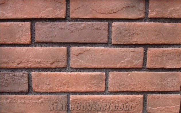 Red Sandstone Archaize Brick Stone,Stacked Stone