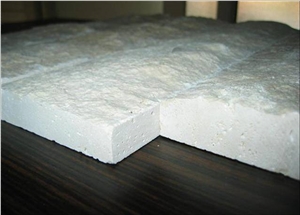 White Travertine Mushroom Stone