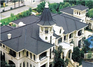 Black Slate Roof Tiles