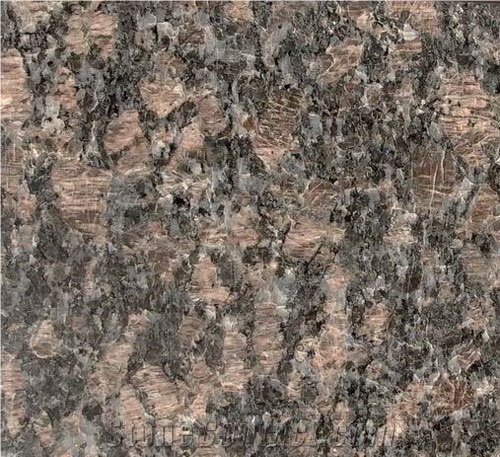 Sapphire Brown Granite Slabs & Tiles, India Brown Granite