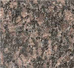 Sapphire Brown Granite Slabs & Tiles, India Brown Granite