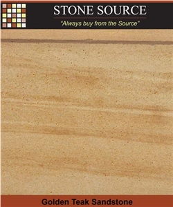 Golden Teak Sandstone Slabs & Tiles, Teak Wood Sandstone Slabs & Tiles