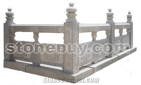 Grey Granite Balustrade Railings