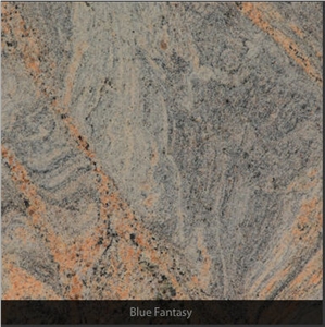 Blue Fantasy Slabs & Tiles, Brazil Blue Granite