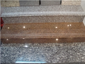 China White Granite Stair & Steps,Treads and Risers