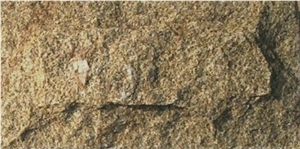 Tiger Skin Yellow Slate, Mushroom Stone for Wall Cladding,Wall Cladding Mushroom Stone, Rock Pitched Face Wall