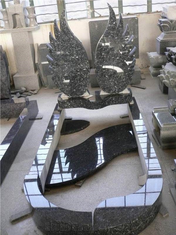 Blue Granite Monuments, Tombstones