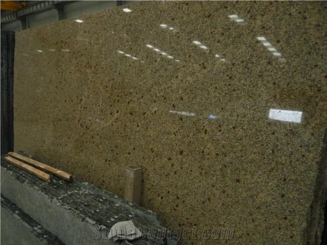Giallo Jasmine Granite Slab, China Yellow Granite