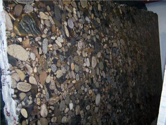 Golden Marinace Granite Slab