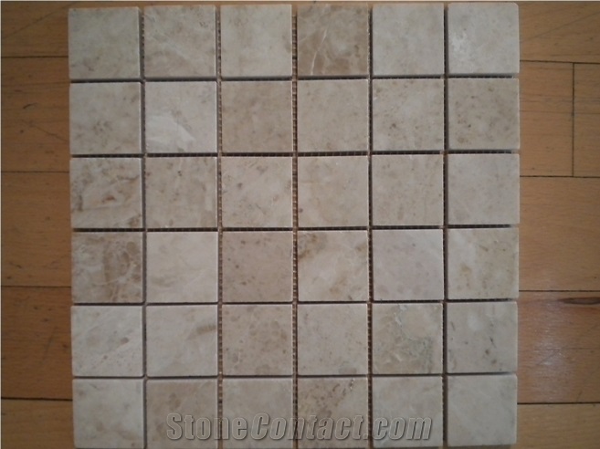 Burdur Beige Marble Mosaic