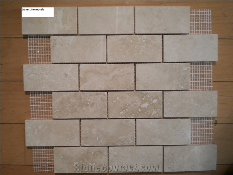 Classic Travertine Mosaic