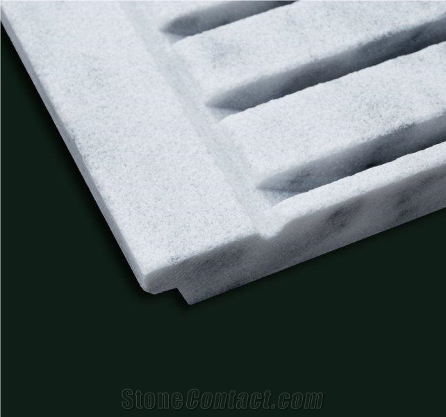 Kavalas White Pool Flat Drain Grate Model Kv0c, White Marble Pool Coping