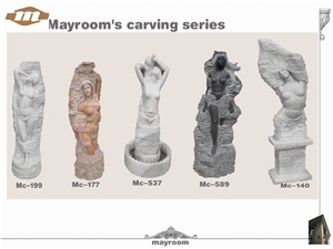 Marble Sculpture, Head Statue