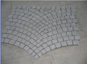 Grey Granite Cobble Paving Stone