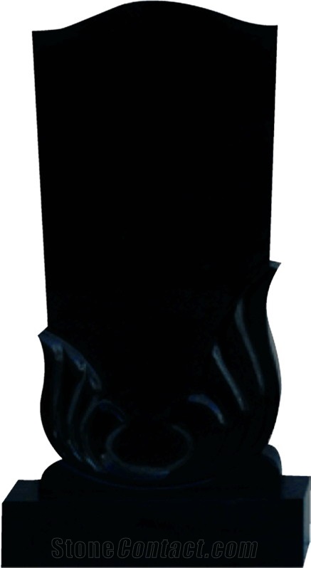 Shanxi Black Granite Gravestone