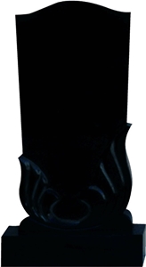 Shanxi Black Granite Gravestone Shanxi Black Granite Gravestone