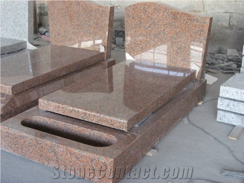 Red Granite Monument & Tombstone