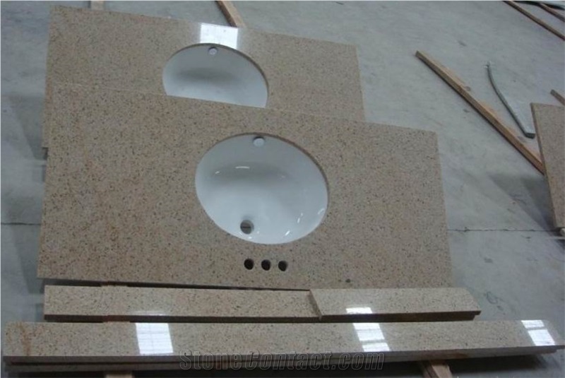 G682 Rustic Granite Vanity Top /Bathroom Tops