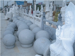 Grey Granite Carving Sculpture