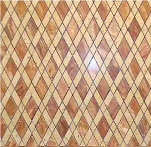 Mixed Marble Mosaic Patio Tiles,Mosaic Pattern