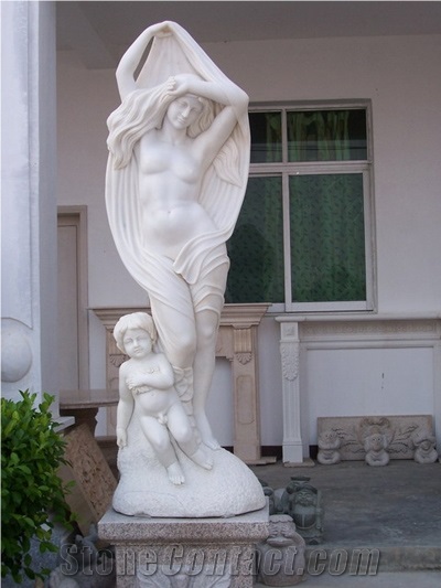 White Marble Personal Sculpture