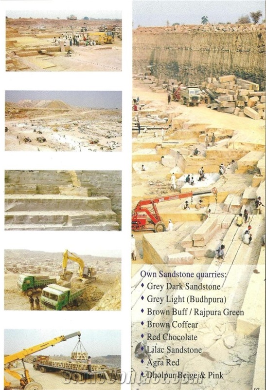 Yellow Sandstone Blocks
