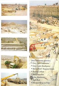 Yellow Sandstone Blocks