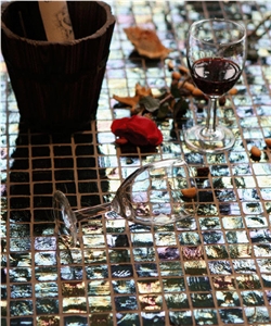 Iridium Glass Mosaic