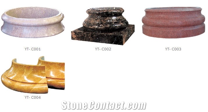 Marble Round Column Base