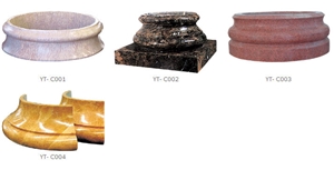 Marble Round Column Base