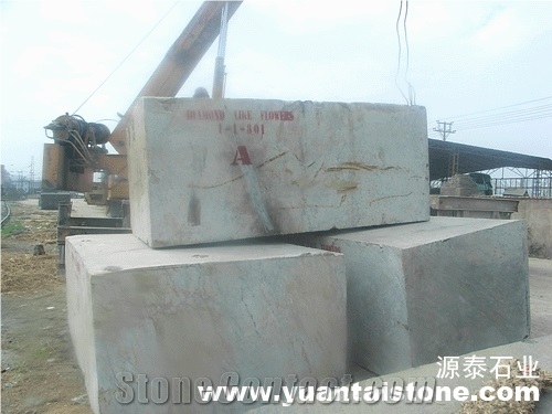Diamond Flowers Granite Blocks