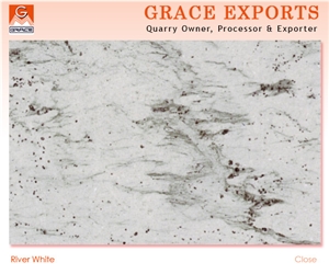 River White Granite Slabs & Tiles
