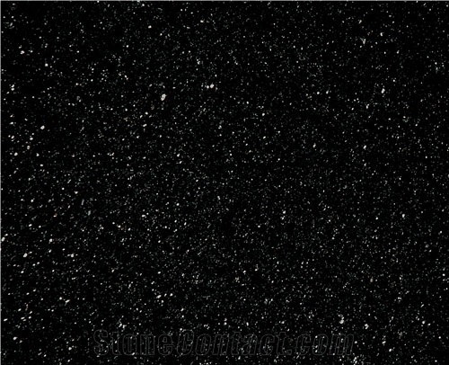 Black Galaxy Granite Slabs & Tiles, India Black Granite