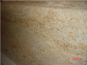 Kashmir Gold Granite Slab, India Yellow Granite