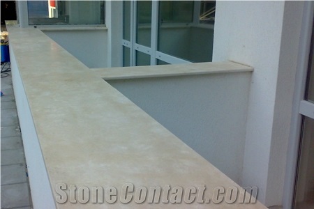 Vratsa Limestone Window Sills, Parapet